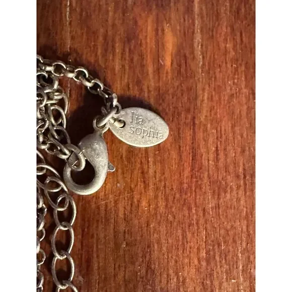 Lia Sophia Chandelier Pendant Silver Tone - Picture 3 of 4